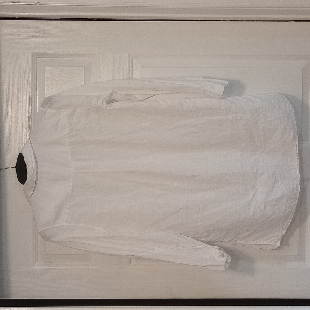 Sigrid Olson 100 % Linen Button Down - image 6